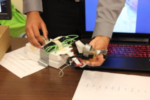 A wearable device at the Wearable device challenge 